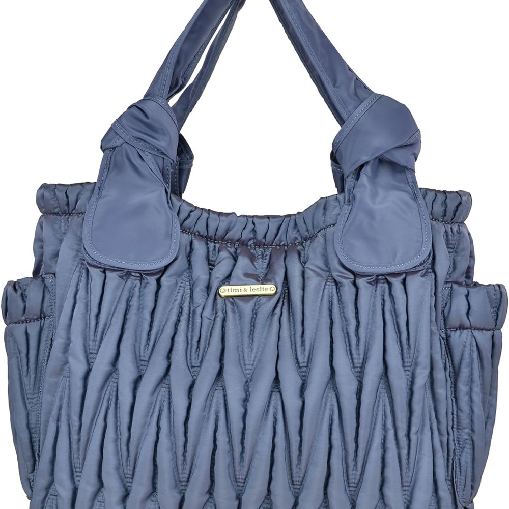 Timi & Leslie Stylish Blue baby bag / Tote